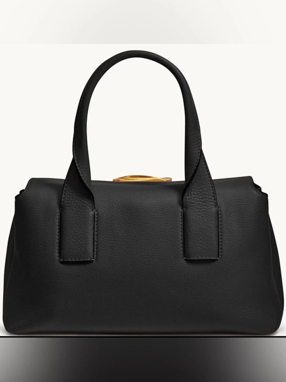 Donna Karen Amagansett Leather Satchel - Picture 2 of 7